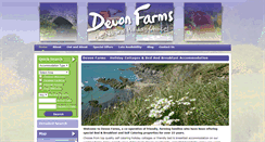 Desktop Screenshot of devonfarms.co.uk