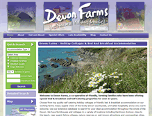 Tablet Screenshot of devonfarms.co.uk